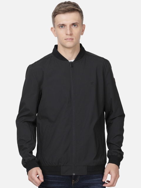 

t-base Men Black Lightweight Bomber Jacket