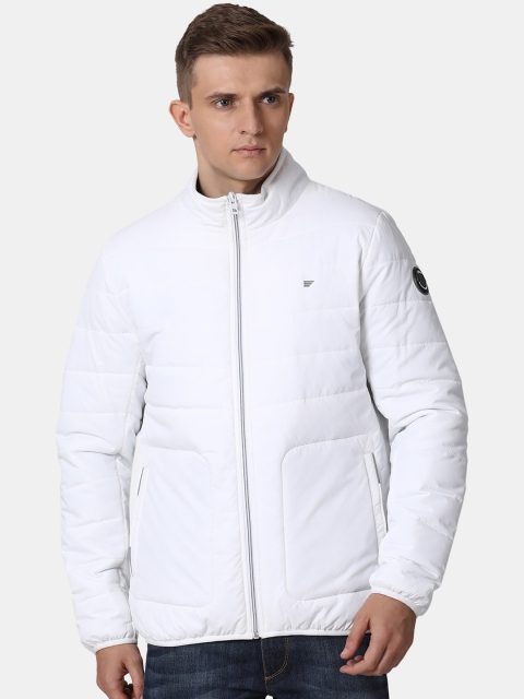 

t-base Men White Lightweight Padded Jacket