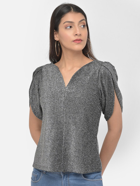 

Latin Quarters Black Regular Top