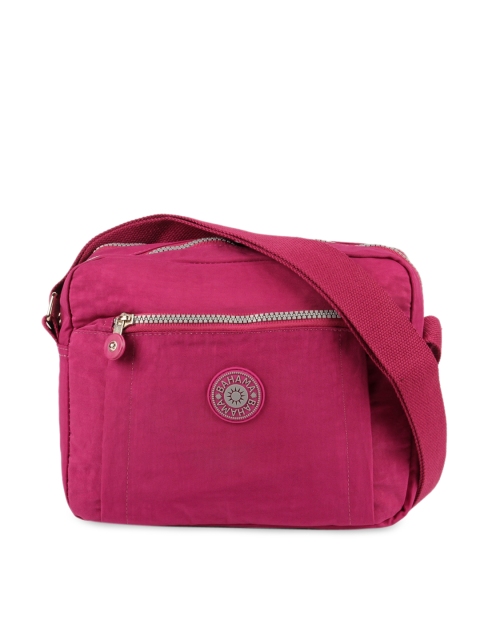 

BAHAMA Red Structured Sling Bag