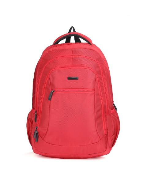 

Aoking Unisex Red Backpack with USB Charging Port