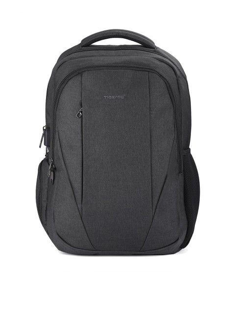 

TIGERNU Unisex Black Backpack with USB Charging Port