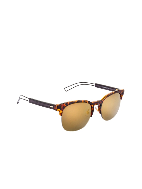 

Farenheit Women Browline Sunglasses SOC-FA-7002-C2, Gold