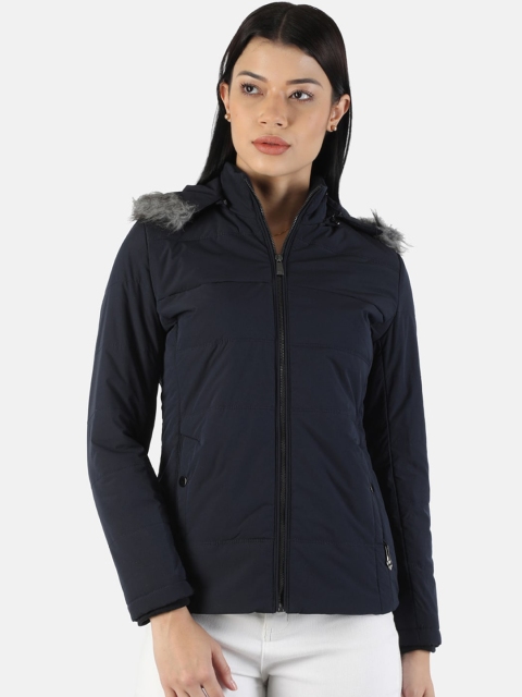

Monte Carlo Women Navy Blue Lightweight Padded Jacket