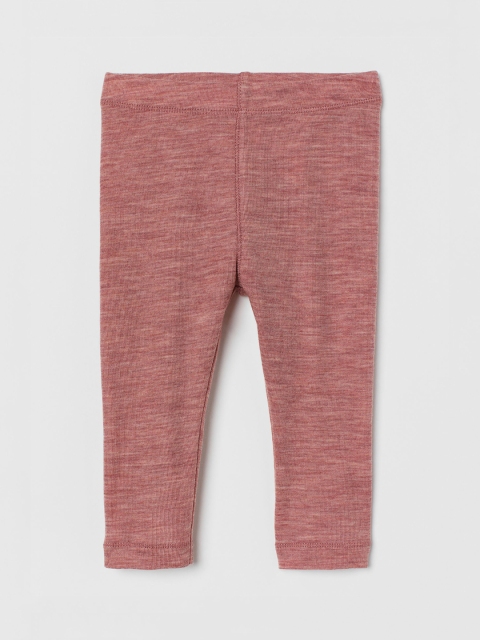 

H&M Girls Pink Wool Leggings