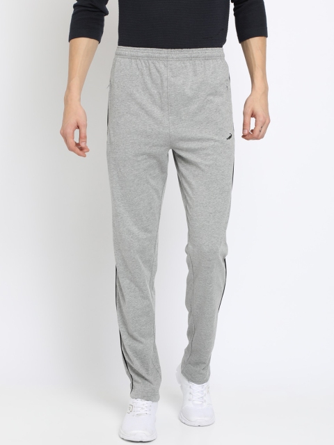 

Crocodile Men Grey Solid Slim Fit Cotton Joggers