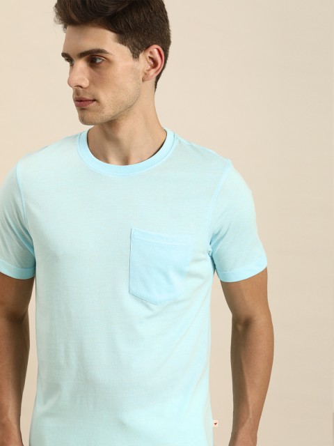 

Invictus Indoor Men Turquoise Blue T-shirt