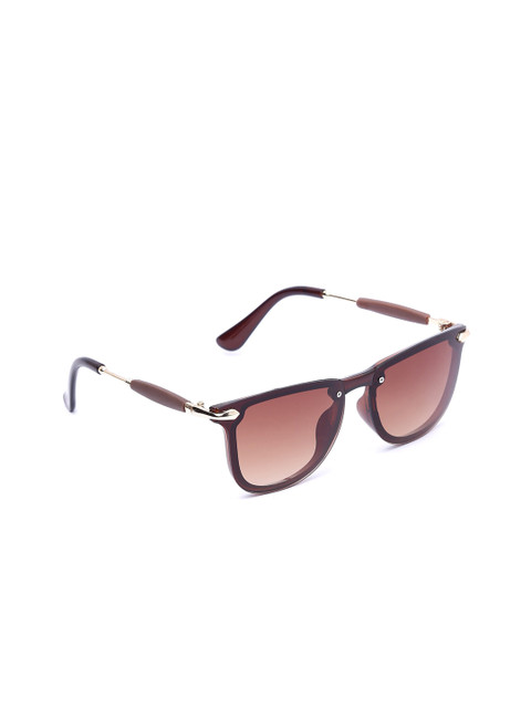 

FROGGY Unisex Kids Brown Lens & Brown Square Sunglasses with UV Protected Lens