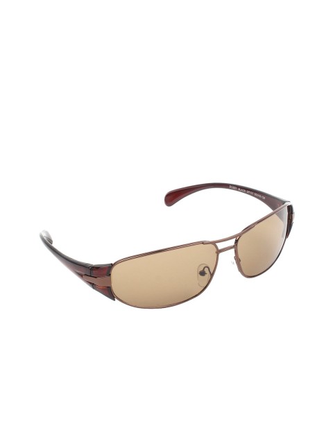 

FROGGY Unisex Kids Brown Lens & Gunmetal-Toned Sports Sunglasses FG-SP10104