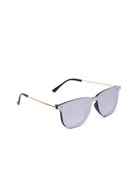 

FROGGY Unisex Kids Grey Lens & Black Full Rim Wayfarer Sunglasses