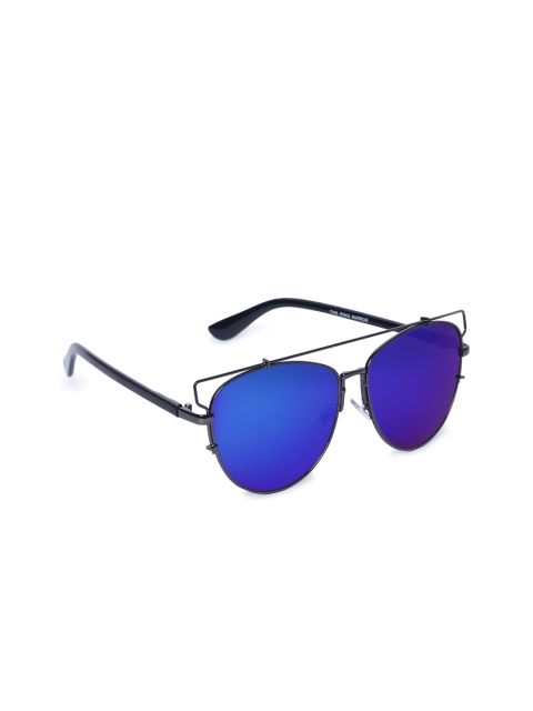 

FROGGY Kids Mirrored Lens & Black Aviator Sunglasses FG-7702401-Blue