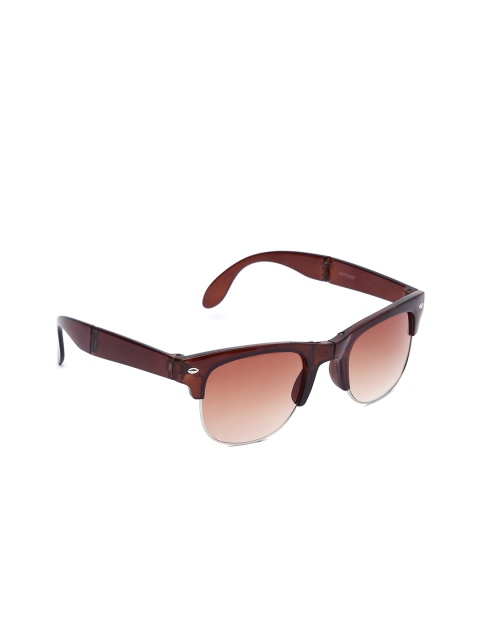 

FROGGY Kids Brown Half Rim Browline Sunglasses