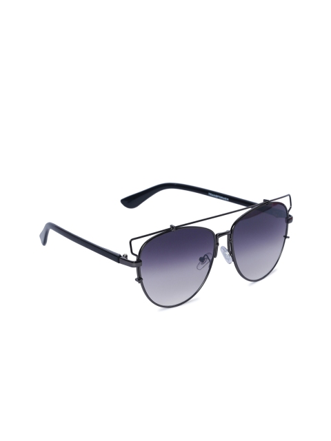 

FROGGY Unisex Kids Grey Lens & Black Aviator Sunglasses with UV Protected Lens