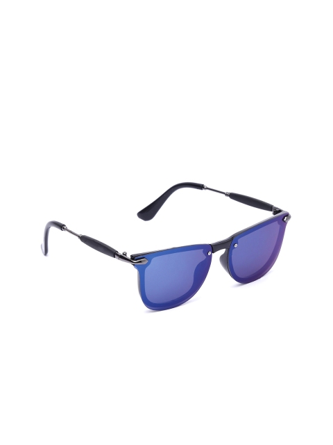 

FROGGY Unisex Kids Blue Lens & Black Browline Sunglasses - FG-0214504