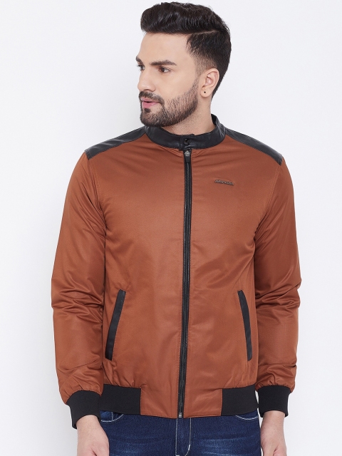 

JUMP USA Men Brown Bomber Jacket