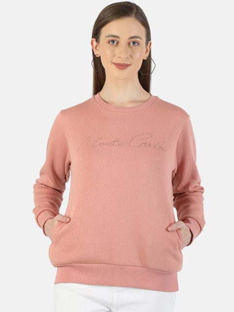 

Monte Carlo Women Beige Sweatshirt