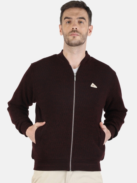 

Monte Carlo Men Maroon Lightweight Bomber Jacket