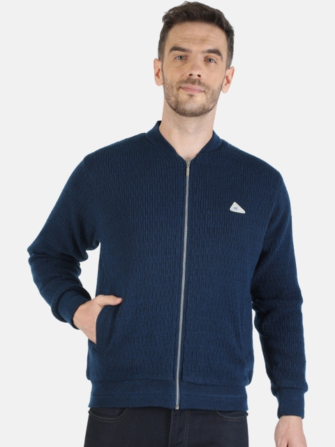 

Monte Carlo Men Navy Blue Lightweight Bomber Jacket