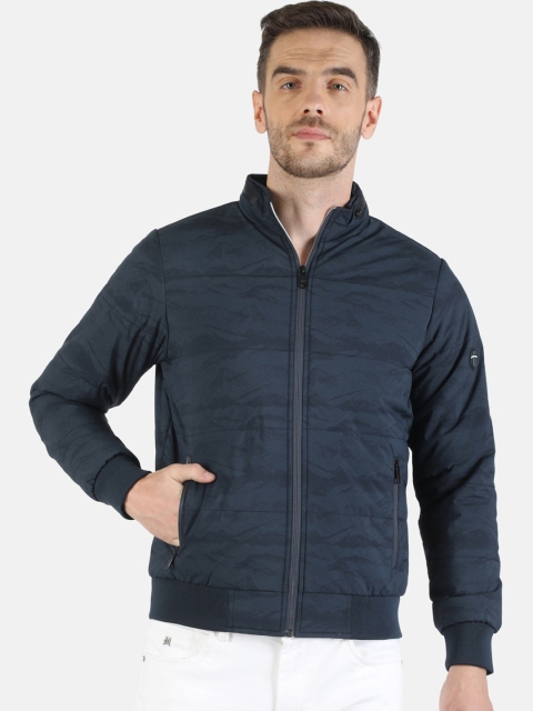 

Monte Carlo Men Navy Blue Lightweight Bomber Jacket