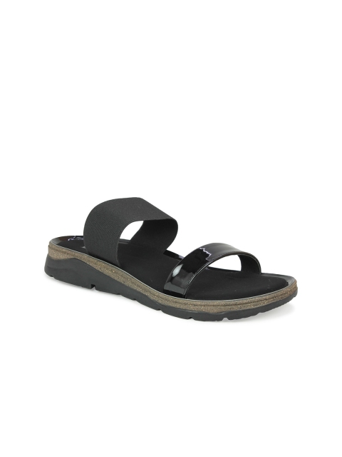 

Inc 5 Women Black Open Toe Flats