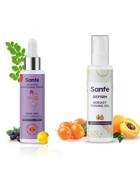 

Sanfe Reform Breast Toning Oil With Orange Peel Intimate Lightening Serum, Coral