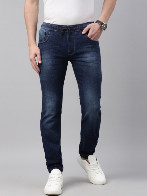 

Chennis Men Blue Slim Fit Light Fade Stretchable Jogger Jeans