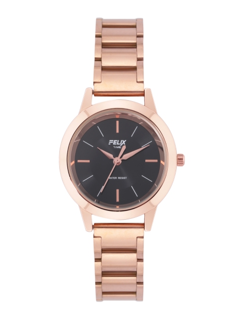 

FELIX Women Black Stainless Steel Bracelet Style Analogue Watch F90522LCBK