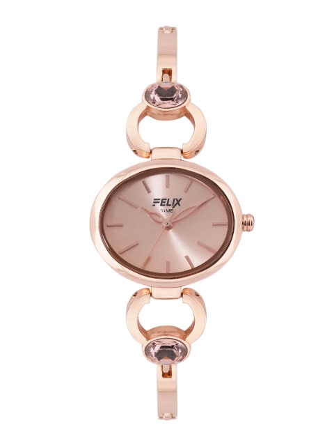 

FELIX Women Rose Gold-Toned Analogue Watch F90143LCO