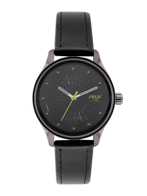 

FELIX Women Black Textured Analogue Watch F90521BLBGE