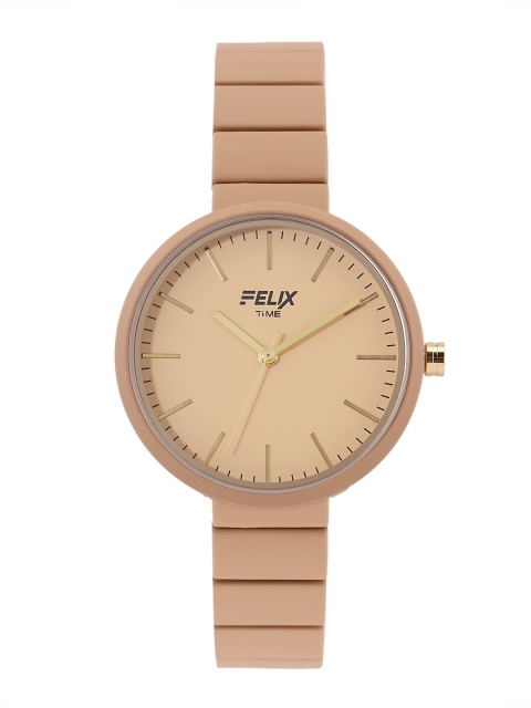 

FELIX Women Beige Analogue Watch F90396LBG