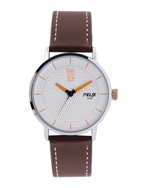 

FELIX Men White Analogue Watch F3224GBR