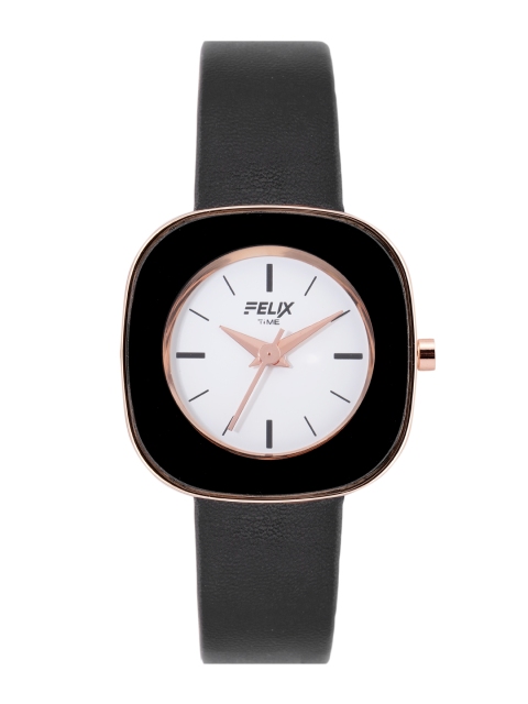 

FELIX Women White Leather Analogue Watch F90201LCWH