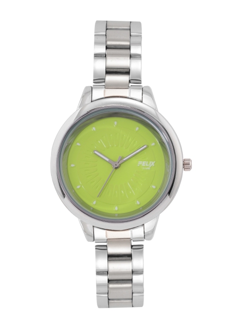 

FELIX Women Green Stainless Steel Bracelet Style Analogue Watch F90521LGE