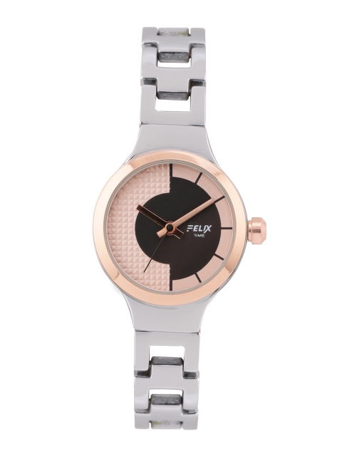 

FELIX Women Black & Pink Bracelet Style Analogue Watch F90226LSCB