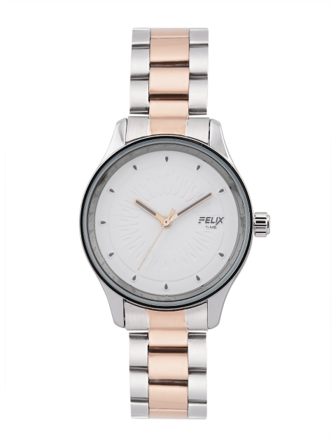 

FELIX Women White Analogue Watch F90521LSCW