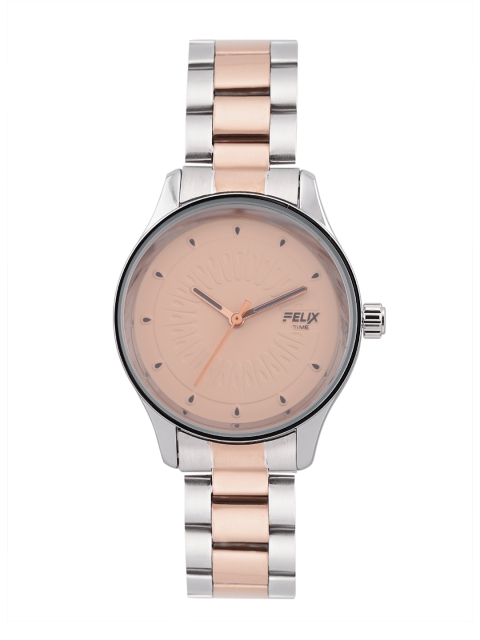 

FELIX Women Copper-Tone Bracelet Style Analogue Watch F90521LSCC