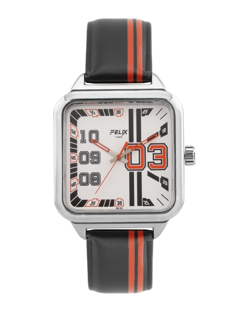 

FELIX Men White Printed Analogue Watch F299GORW