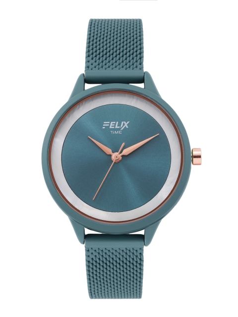 

FELIX Women Teal Blue Bracelet Style Analogue Watch F9081LSB