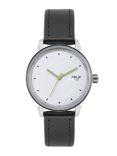 

FELIX Women White Leather Analogue Watch F90521BLSWGE