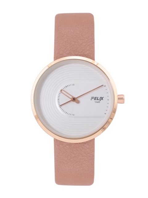 

FELIX Men White Patterned Analogue Watch F90348GPIC