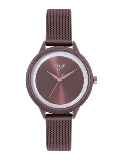 

FELIX Women Brown Analogue Watch F9081LBR