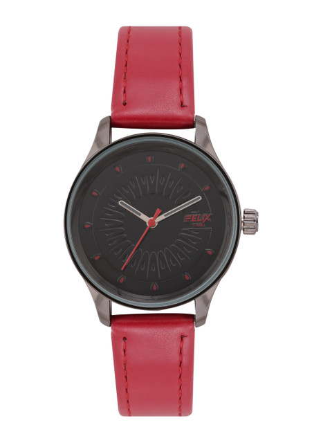 

FELIX Women Black Analogue Watch F90521BLMRB
