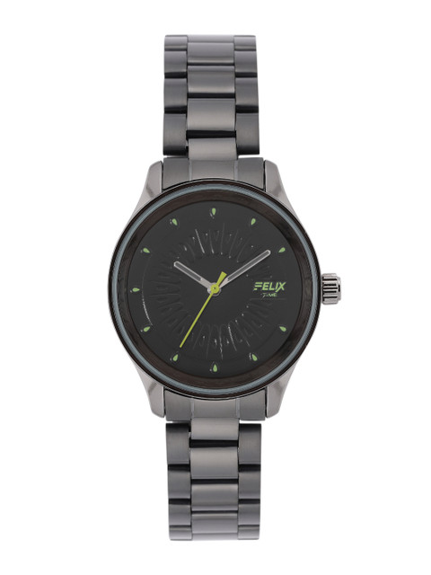 

FELIX Women Black Stainless Steel Bracelet Style Analogue Watch F90521LBGE