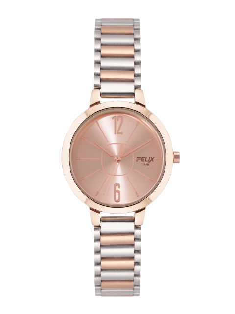 

FELIX Women Copper-Toned Bracelet Style Analogue Watch F90203LSCC