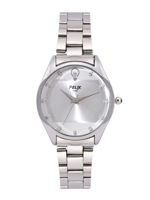 

FELIX Women Silver-Toned Stainless Steel Bracelet Style Analogue Watch F90296LWH