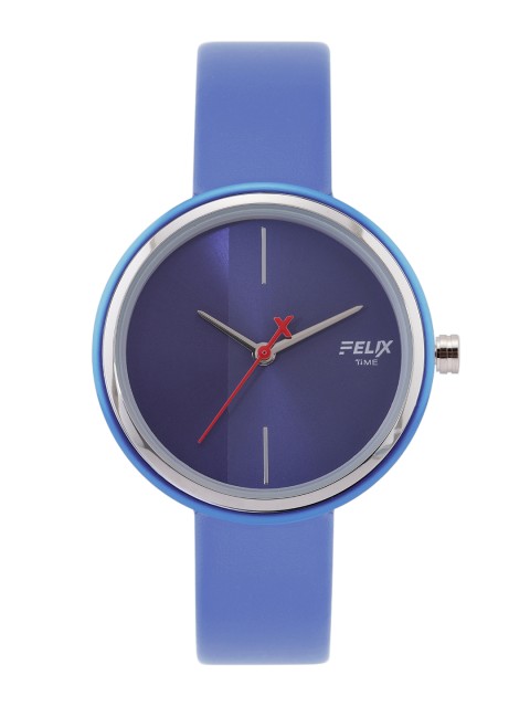

FELIX Women Blue Leather Analogue Watch F9076LBL