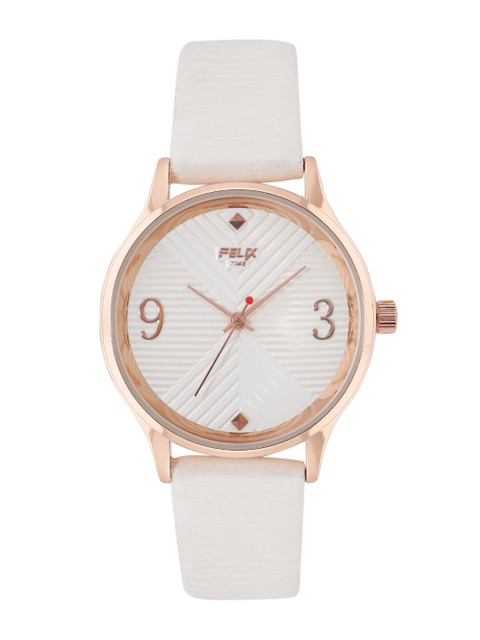 

FELIX Women White Analogue Watch F9061LWH