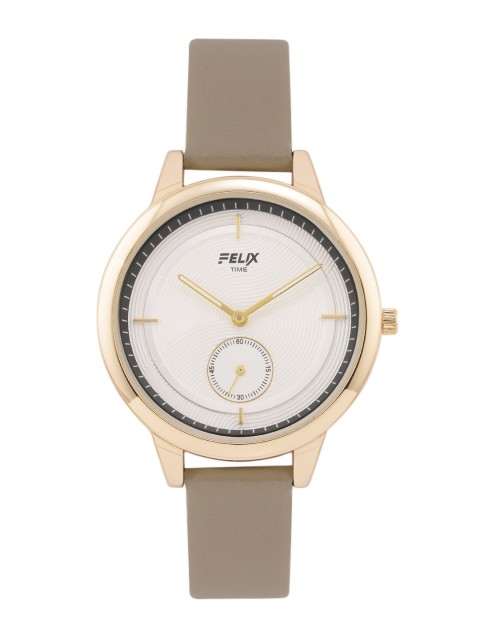 

FELIX Women White Analogue Watch F90160LBG