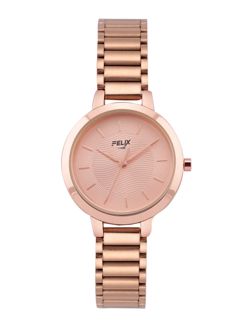 

FELIX Women Rose Gold-Toned Analogue Watch F90205LCO