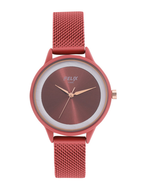 

FELIX Women Maroon Analogue Watch F9081LMR